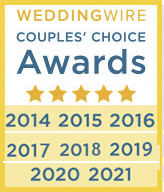 Our Wedding Officiants NYC Weddingwire Couples' Choice Award 2021
